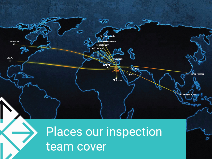 Places our inspection team cover